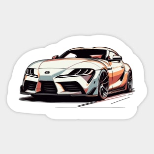 Toyota Supra Sticker